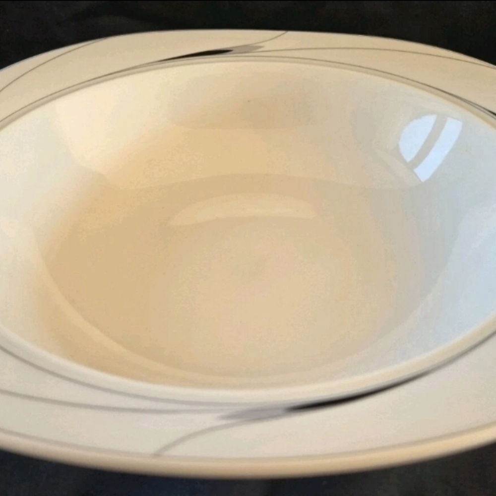 NWOT Mikasa Caviar L5806 Piece CH11 Chop Plate Platter VINTAGE RARE DISCONTINUED